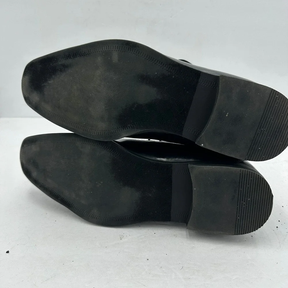 Stacy Adams Mens Black Bicycle Toe Dress Shoes Sz 11M Oxford Formal Wedding Prom